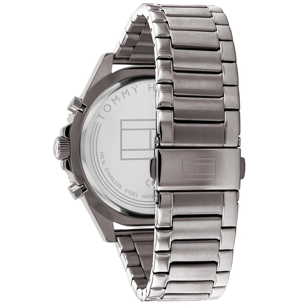 Tommy Hilfiger Larson 1791918 Multi-Function Grey Dial Men's Grey Steel Watch