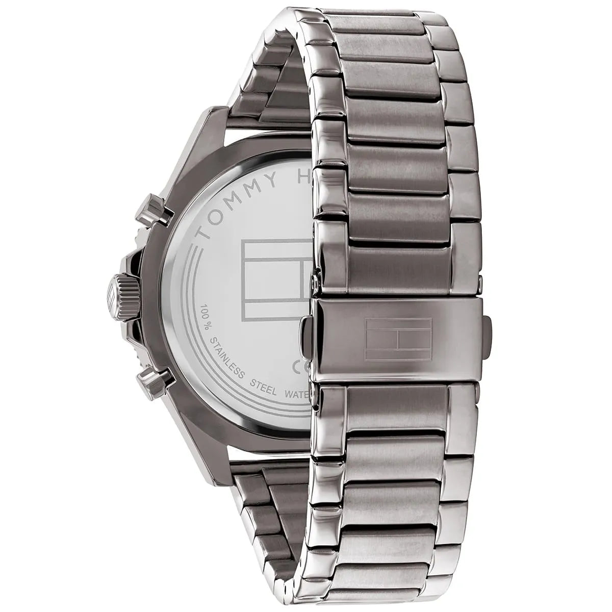 Tommy Hilfiger Larson 1791918 Multi-Function Grey Dial Men's Grey Steel Watch