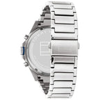 Original Tommy Hilfiger Max Men's Watch - Silver Steel & Navy Dial (1791973)
