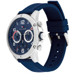 Tommy Hilfiger Blaze 1792027 Multi-Function Blue Dial Men's Blue Rubber Watch