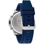 Tommy Hilfiger Blaze 1792027 Multi-Function Blue Dial Men's Blue Rubber Watch