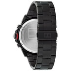 Tommy Hilfiger Blaze 1792030 Multi-Function Black Dial Men's Black Steel Watch