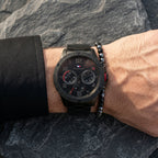 Tommy Hilfiger Blaze 1792030 Multi-Function Black Dial Men's Black Steel Watch