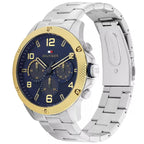 Tommy Hilfiger Blaze 1792031 Multi-Function Blue Dial Men's Silver Steel Watch