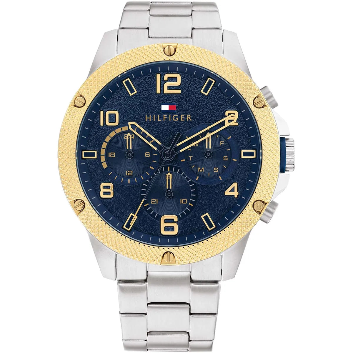 Tommy Hilfiger Blaze 1792031 Multi-Function Blue Dial Men's Silver Steel Watch