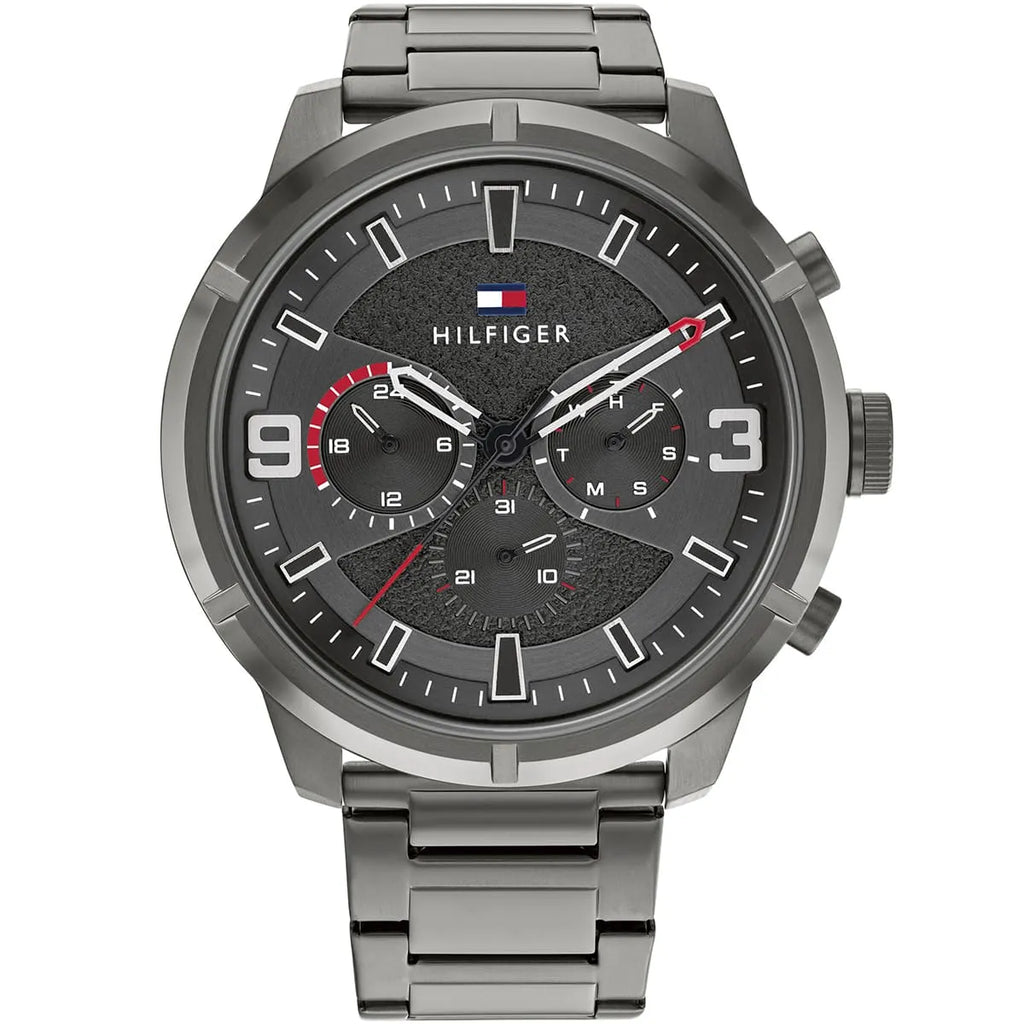 Tommy Hilfiger 1792071 Multi-Function Grey Gunmetal Men's Watch