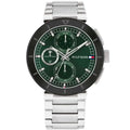 Tommy Hilfiger Lorenzo 1792117 Silver-Tone Green Dial Men's Watch