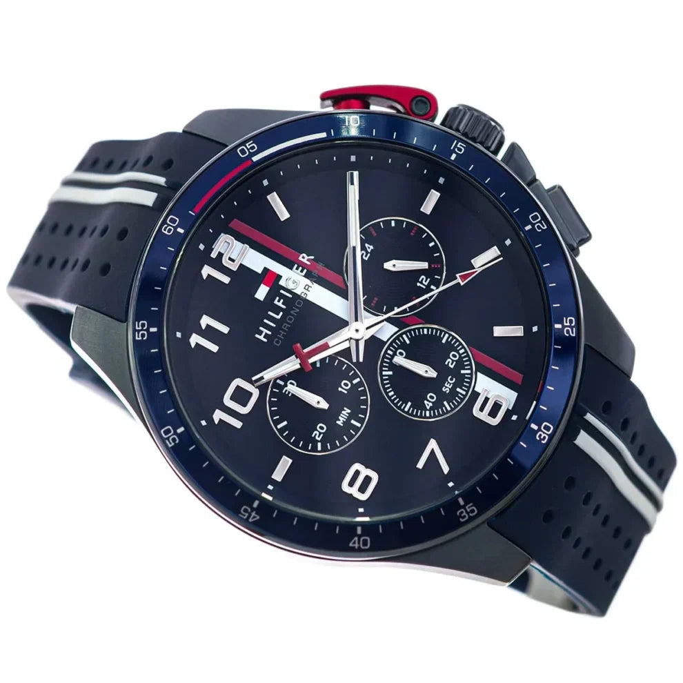 Original Tommy Hilfiger Men's Watch - Navy Blue Rubber Strap (1792169)