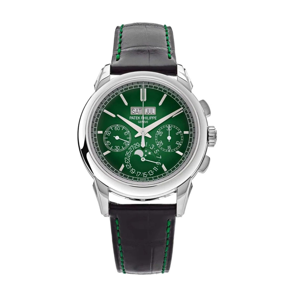 Patek Philippe Grand Complications 5270P-014 Perpetual Platinum Green Dial