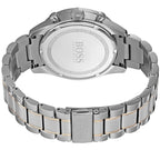 Hugo Boss Trophy 1513634 Two-Tone Silver Rose Gold Case Gray Dial Men's Watch