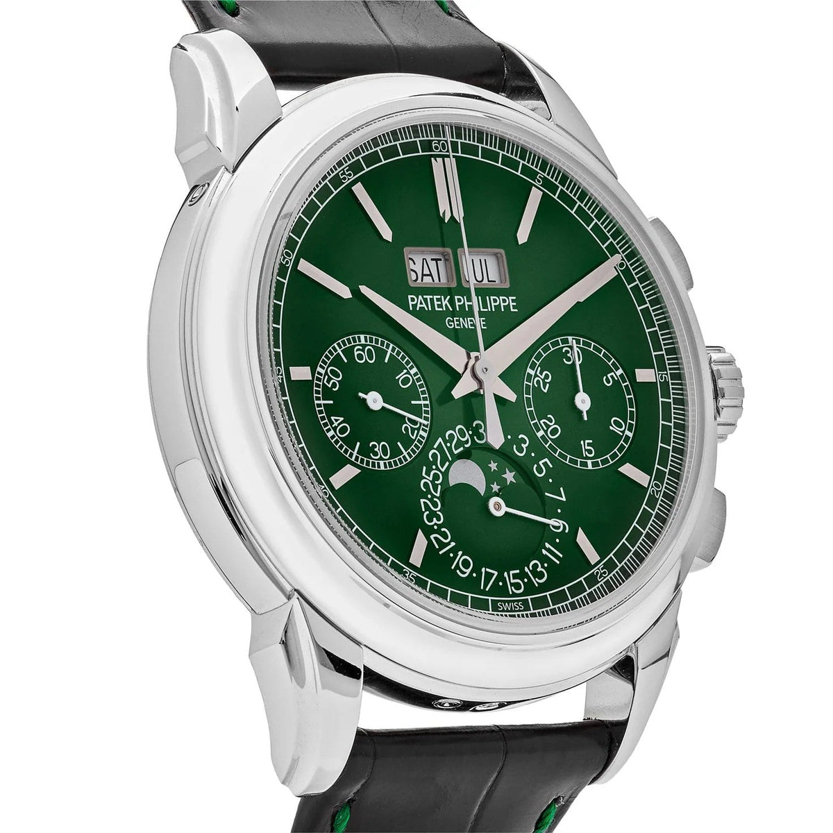Patek Philippe Grand Complications 5270P-014 Perpetual Platinum Green Dial