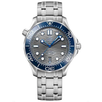 Omega Seamaster Diver 300 M Grey Dial - Axial Master Chronometer 42mm
