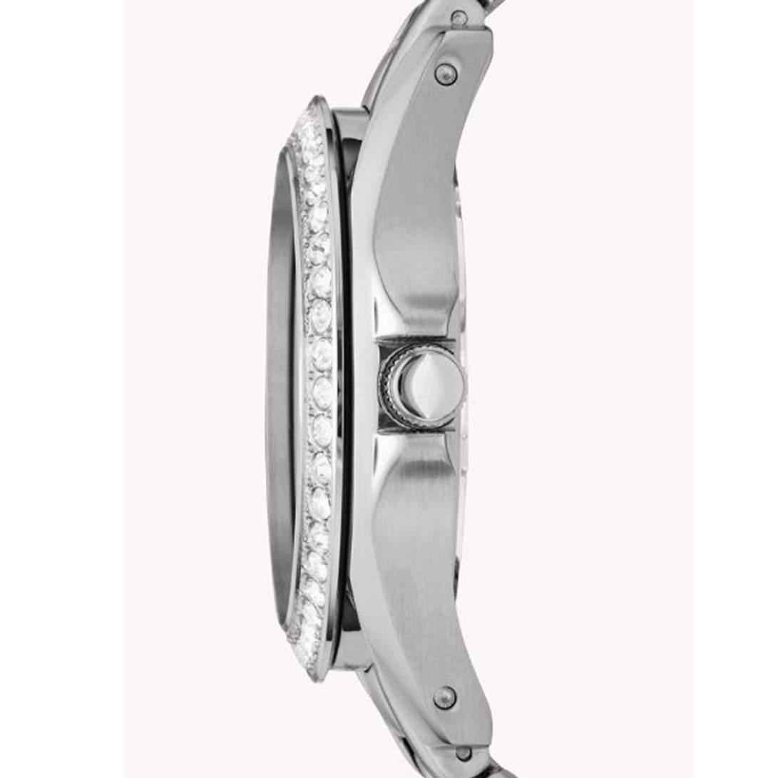 Fossil Riley ES3202 Multi-Function Silver-Tone Stainless Steel Women's Watch