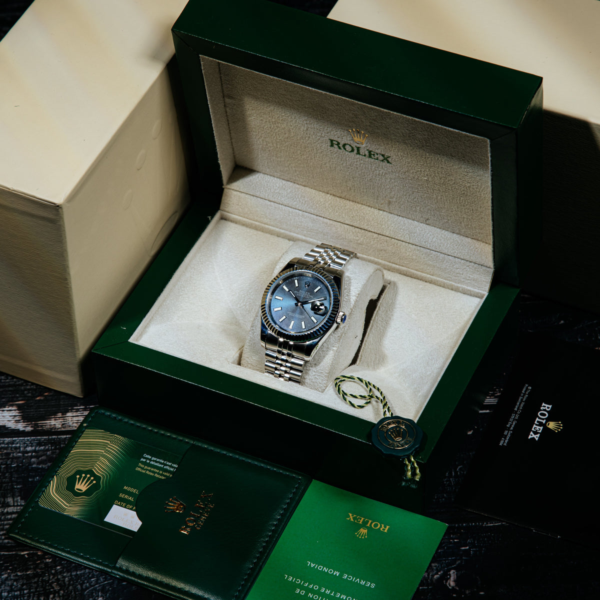 Rolex Datejust 41 mm Blue Dial