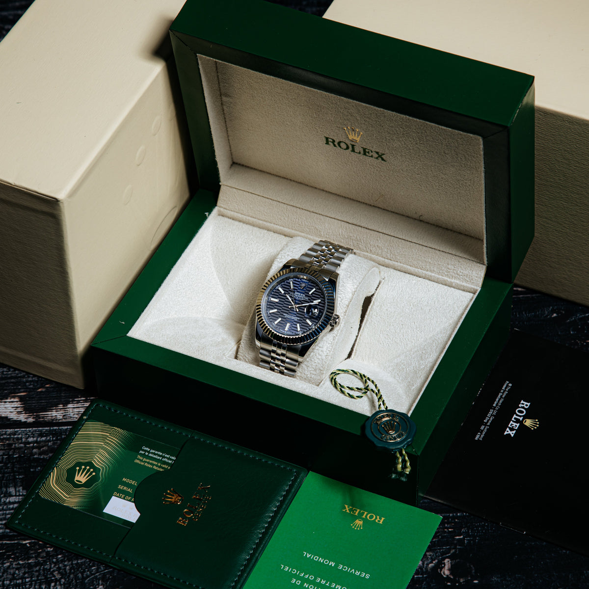 Rolex Datejust 41mm Grey Dial