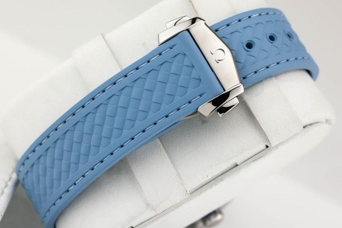 Omega Seamaster Aqua Terra 150M Co-Axial Master Chronometer Gmt Worldtimer 43mm Summer Blue