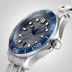 Omega Seamaster Diver 300 M Grey Dial - Axial Master Chronometer 42mm