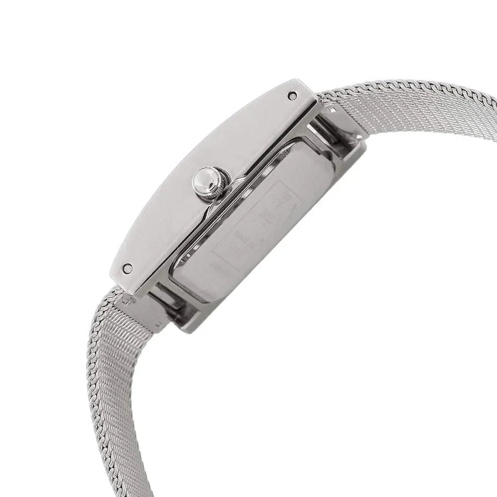 Guess W0127L1 Nouveau Silver Rectangular Case Crystal Mesh Women's Watch