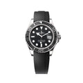 Rolex Yacht-Master II – Stainless Steel, Black Dial & Rubber Strap