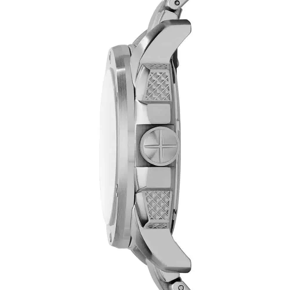 Fossil ME3081 Modern Machine Automatic Watch – Silver Skeleton Dial, Stainless Steel Strap (50mm)