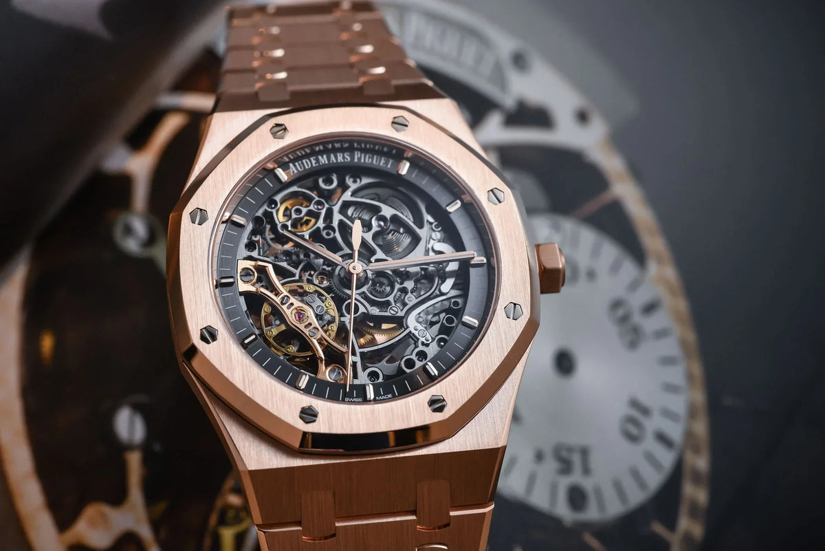 Audemars-piguet - royal oak double balance wheel - Gold