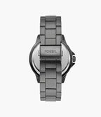 Fossil - Bannon Automatic Smoke Stainless Steel Watch for Men