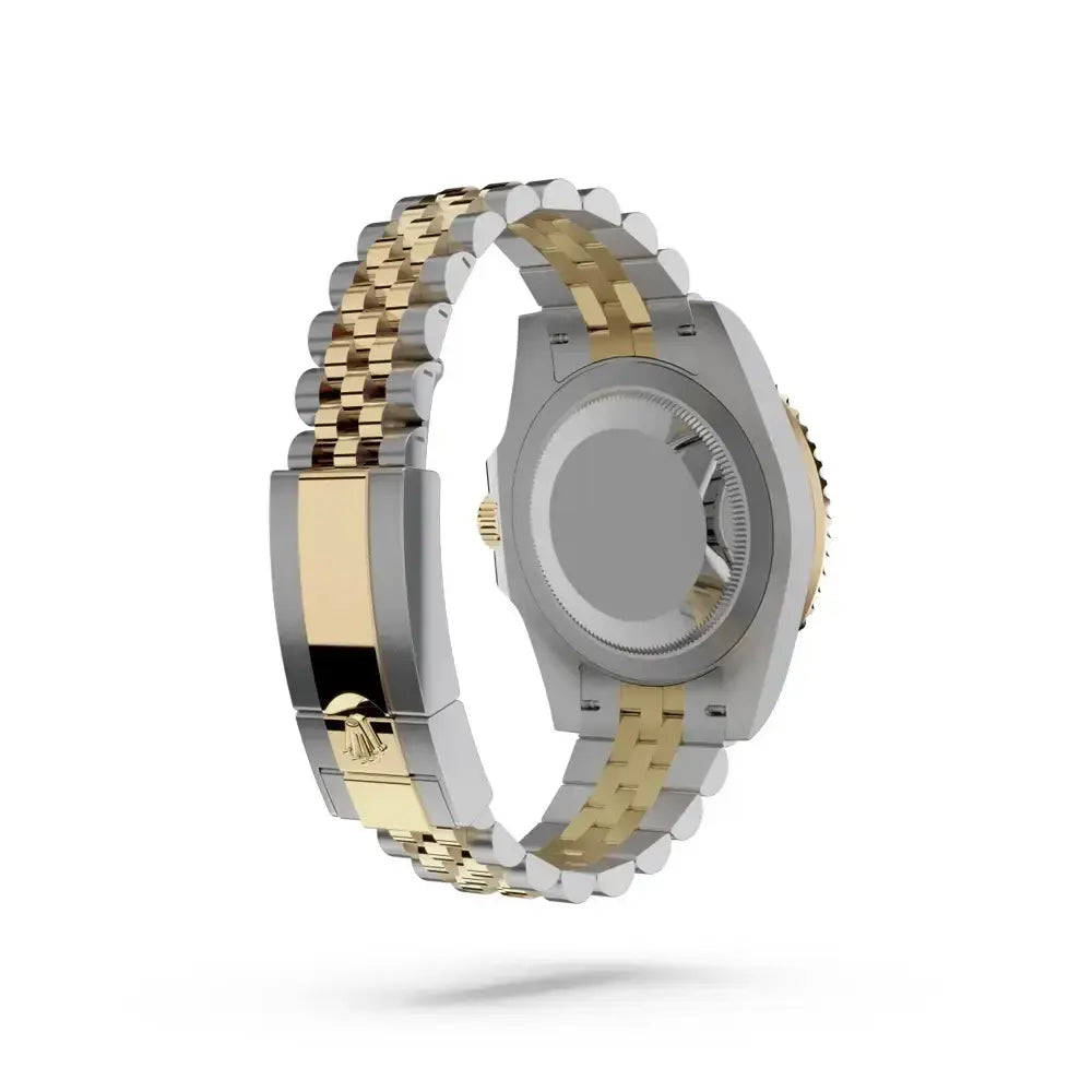 Rolex GMT-Master II – Black Dial Half Gold Jubilee Bracelet
