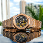 Audemars-piguet - royal oak double balance wheel - Gold