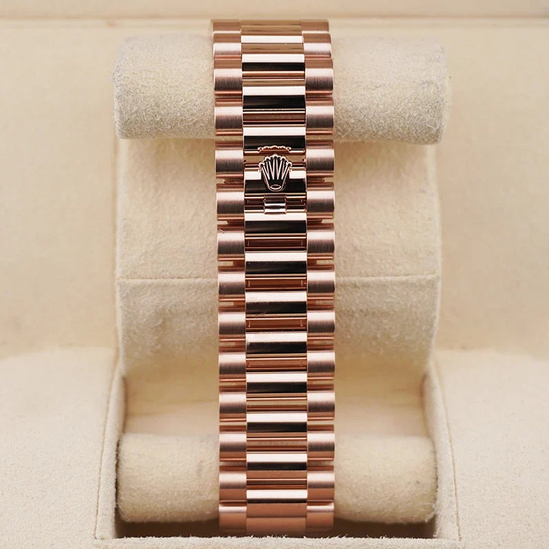 Rolex Day-Date "President" 40mm Everose Gold Slate Roman Ombre "Smoke" Dial