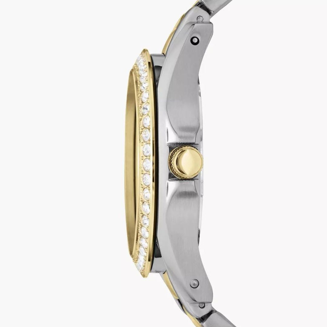Fossil Riley ES3204 Multi-Function Two-Tone Stainless Steel Women's Watch