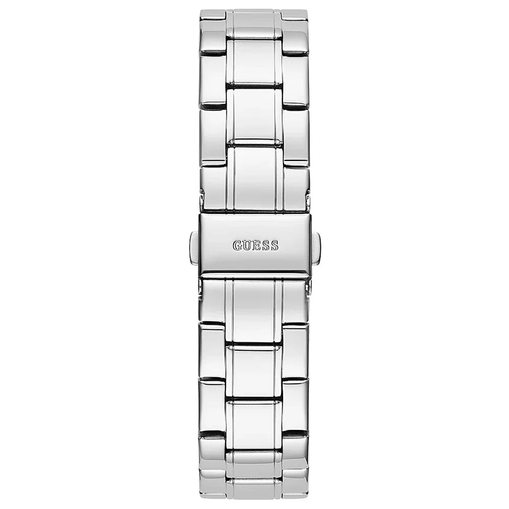 Guess Sparkler GW0111L1 Silver Crystal Baguette Ladies Watch