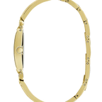 Guess GW0668L2 Gold Tone Rectangular Crystal Bracelet Watch