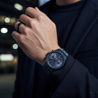 Michael Kors MK8480 Men’s Blue Dial Blue Stainless Steel Lexington Chronograph Watch