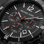 Michael Kors MK8161 Men’s Black Dial Black Stainless Steel Madison Chronograph Watch