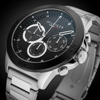 Tommy Hilfiger Harley 1791890 Men’s Black Dial Silver Metal Multi-Function Watch