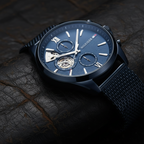 Tommy Hilfiger1710648  Shawn | 46mm Multi-Function Watch - Blue Silicone