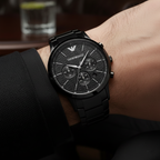 Emporio Armani Renato AR2485 Black Chronograph Watch