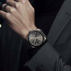 Michael Kors MK8403 Men’s Black Dial Gunmetal Stainless Steel Channing Chronograph Watch