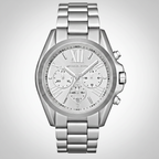 Michael Kors MK5535 Women’s Silver Dial Stainless Steel Bradshaw Watch