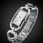 Michael Kors Empire MK7407 Women’s Silver Stainless Steel Analog Watch