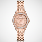 Michael Kors MK4710 Harlowe Women’s Rose Gold Crystal Dial Watch