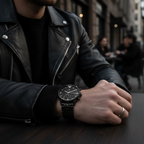 Emporio Armani AR1934 Men’s Black Dial Black Stainless Steel Chronograph Watch
