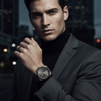 Michael Kors MK8403 Men’s Black Dial Gunmetal Stainless Steel Channing Chronograph Watch
