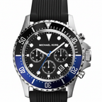 Michael Kors MK8365 Men’s Black Dial Stainless Steel Everest Chronograph Watch