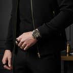 Michael Kors MK8366 Men’s Black Dial Black Silicone Strap Everest Chronograph Watch