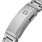 Omega Planet Ocean 6000M Co Axial Master Chronometer White Dial Silver Steel Strap Watch for Men Automatic size 43.5mm