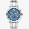 Michael Kors MK9222 Men’s Blue Dial Silver Stainless Steel Billie Chronograph Watch
