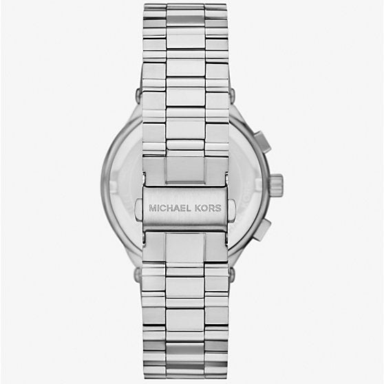 Michael Kors MK9222 Men’s Blue Dial Silver Stainless Steel Billie Chronograph Watch