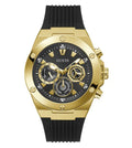 Guess GW0417G4 Top Tier Gold & Black Rubber Watch