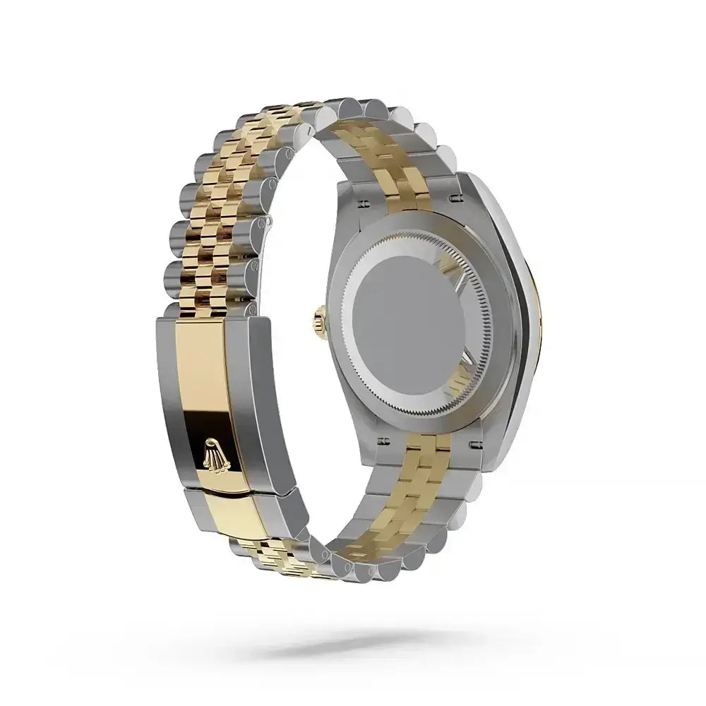 Rolex Datejust 41mm Gold Dial Half Gold Jubilee Bracelet